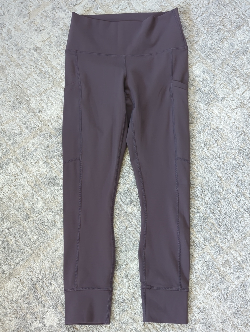 Fabletics High-Rise Plum Leggings